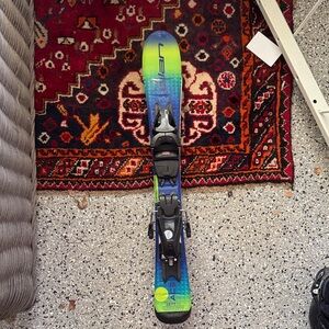Elan kids skis and bindings. 70